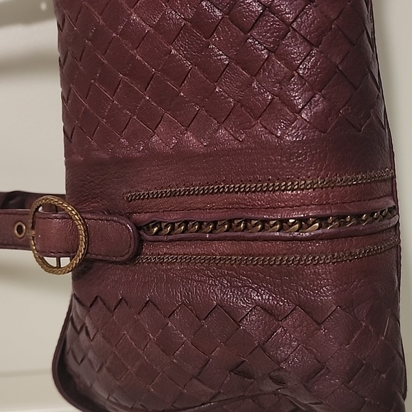 Vintage Bottega Veneta Intreciatto Satchel Boston Handbag - Picture 5 of 12